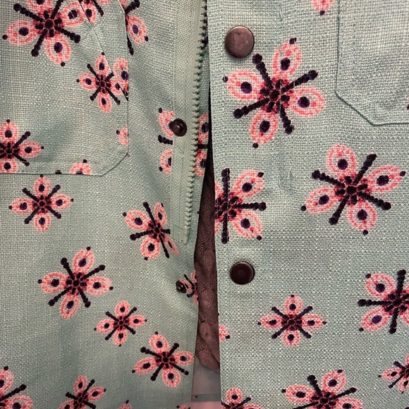 Mint set with asymmetrical mini skirt and jacket size small 4 6 - Picture 6 of 7